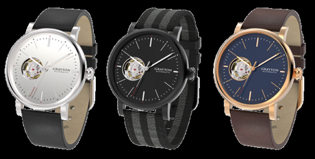 Nouvelle collection de montres automatiques GRAYTON