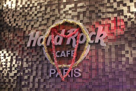 Hard Rock Cafe Paris menu festif restaurant noël christmas