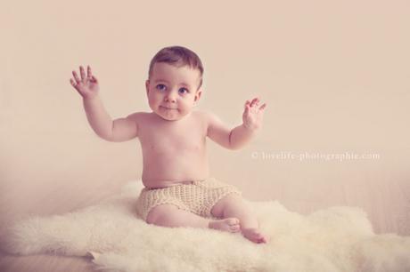 photographe bébé en studio chatou