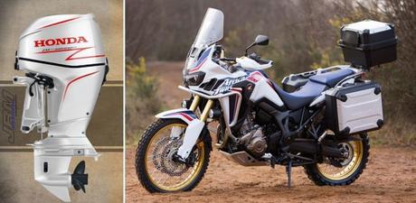 Un nouveau moteur design en hommage à la moto trail Africa Twin de Honda