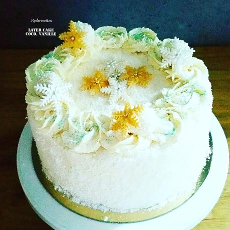 Layer Cake Coco, Vanille Layer Cake Coco, Vanille