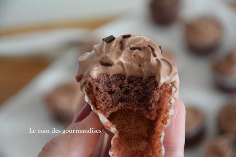 Mini muffins au chocolat