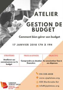 Atelier Budget 17 janvier 2018