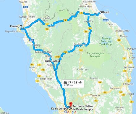 Itinéraire de 10 jours en Malaisie