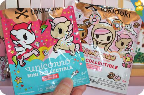 Les mini collectibles de Tokidoki : Donutella et Unicorno 