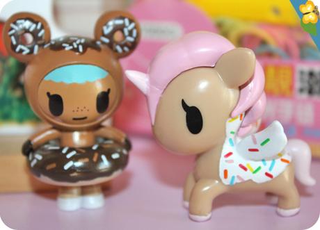 Les mini collectibles de Tokidoki : Donutella et Unicorno 