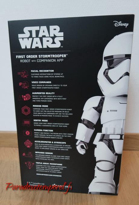 Robot Star Wars First Order Stormtrooper de Ubtech