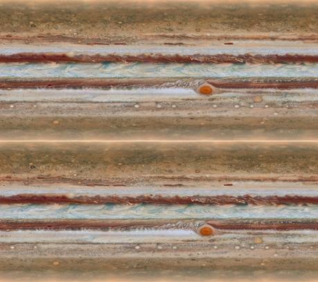 La Grande Tache rouge de Jupiter sondée par Juno