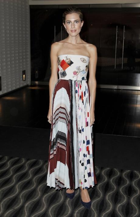 Allison Williams en Schiaparelli à la projection de « Get Out »