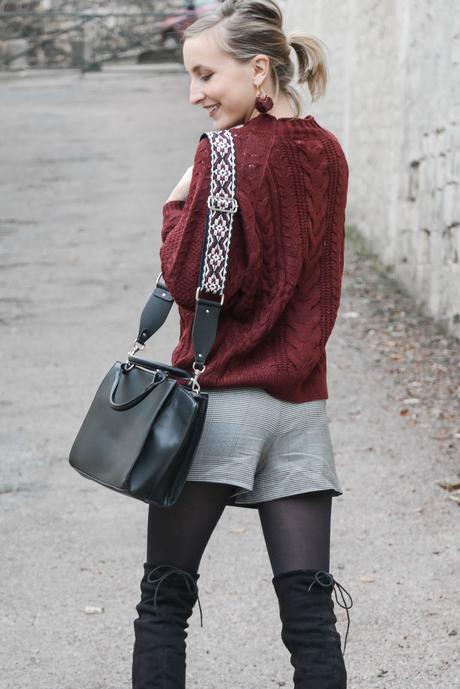 Jupe culotte et cuissardes