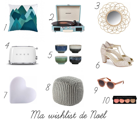 Ma wishlist de Noël