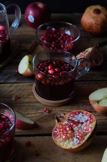 Quick Easy Pomegranate Cranberry Chai Spiced Hot Cider Quick Easy Pomegranate Cranberry Chai Spiced Hot Cider