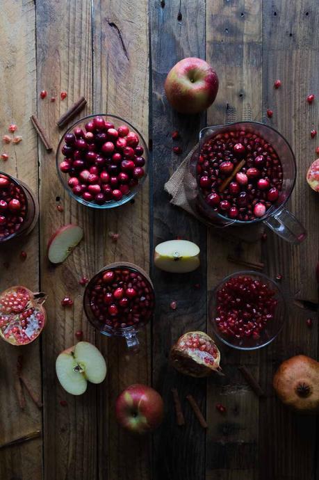 Quick Easy Pomegranate Cranberry Chai Spiced Hot Cider Quick Easy Pomegranate Cranberry Chai Spiced Hot Cider