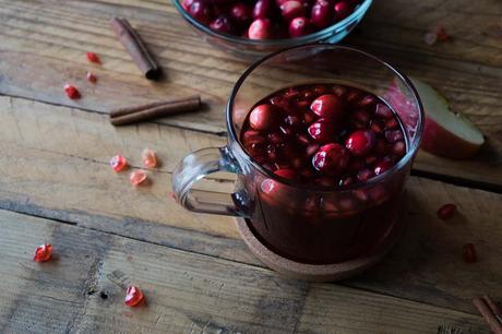 Quick Easy Pomegranate Cranberry Chai Spiced Hot Cider Quick Easy Pomegranate Cranberry Chai Spiced Hot Cider