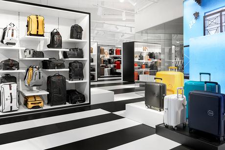 i29 Interior Architects signe le showroom de Samsonite à Amsterdam