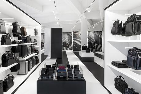 i29 Interior Architects signe le showroom de Samsonite à Amsterdam