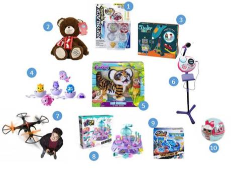 TOP 10 des ventes de jeux et jouets 2017