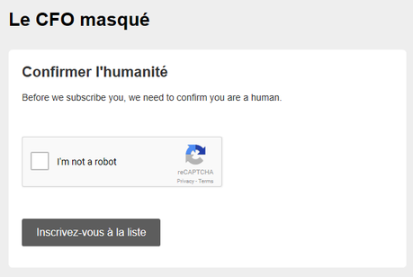 Nous faisons le ménage de nos listes d’envoi! Nous faisons le ménage de nos listes d’envoi!