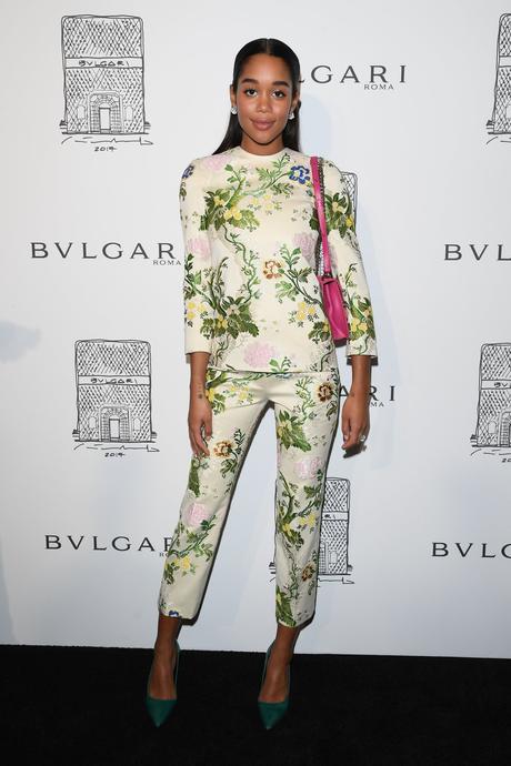 CALVIN KLEIN BY APPOINTMENT Wardrobed Actress Laura Harrier