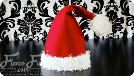 DIY : Bonnet du Père Noël
