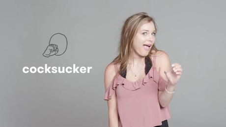 Apprendre à insulter en langue des signes
