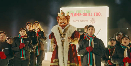 Burger King joue au Père Noel et trolle Mc Donald’s Burger King joue au Père Noel et trolle Mc Donald’s