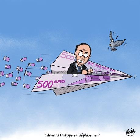 Le Premier Ministre en mode avion