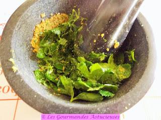 Pesto d'hiver céleri-persil (Vegan)