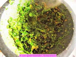 Pesto d'hiver céleri-persil (Vegan)