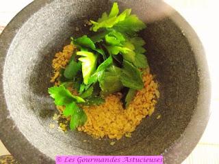 Pesto d'hiver céleri-persil (Vegan)