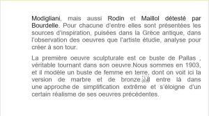 Rodin et les siens -Bourdelle et l’antique , une passion moderne Musée Bourdelle – de Pierre-Marc Levergeois