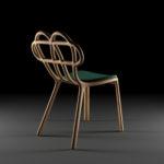 Wilds chair par Tsaruk et Ahmadova Wilds chair par Tsaruk et Ahmadova