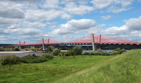 Pont de Kwidzyn au-dessus du fleuve Vistule en Pologne – 2013 ©DR