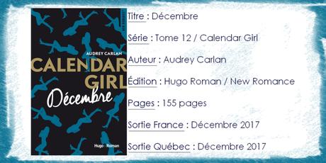 Calendar Girl #12 Décembre d’Audrey Carlan