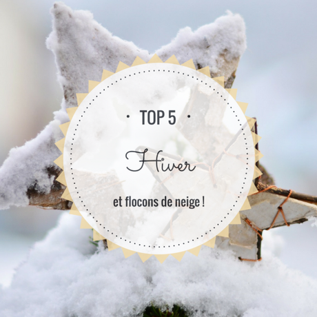 Top 5 : Hiver et flocons de neige !