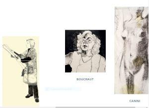 FONDATION TAYLOR   Janvier 2018  exposition André Bongibault- Hélène Damville et Carole Texier