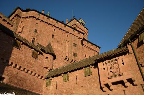 ( L’Alsace en décembre – Jour 2 bis ) Château du Haut-Kœnigsbourg, charentaises et winstub, Lucie & la chocolaterie.