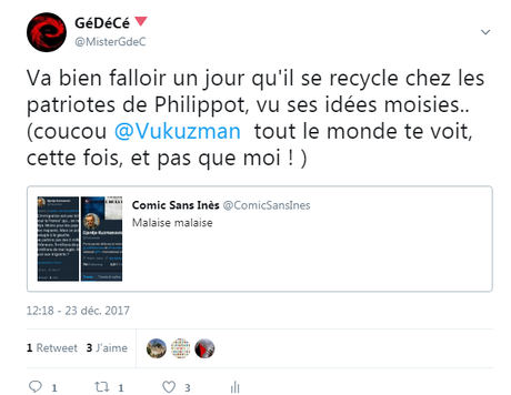 Où @Vukuzman (un « insoumis », vraiment ?) s’apprête à rejoindre… @_LesPatriotes