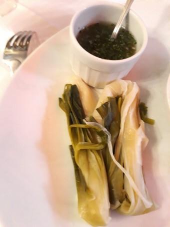 Poireaux vinaigrette © Gourmets&co