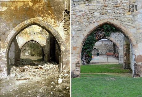 Le Cloître des Cordeliers en mars 1917