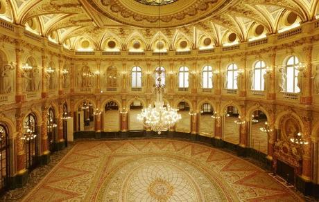 600 personnes peuvent être accueillies dans le salon Opéra de l’Intercontinental.
