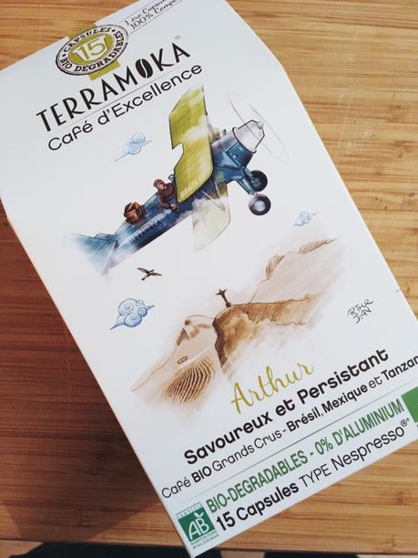 La première capsule de café bio Terramoka, biodégradable et compostable