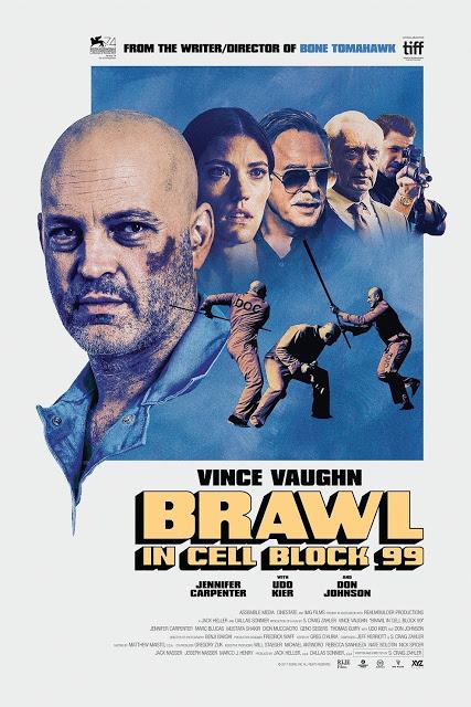 Nouvelle affiche US pour Brawl in Cell Block 99 de S. Craig Zahler