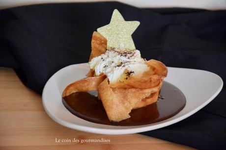 Croustillant aux pommes et chocolat : un dessert minute pour Noël Croustillant aux pommes et chocolat : un dessert minute pour Noël