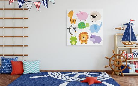 Idée déco de chambre d’enfants : le thème des images d’animaux !