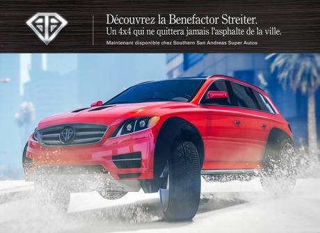 GTA Online présente la nouvelle Benefactor Streiter et les cadeaux festifs à venir ! Benefactor Streiter GTA Online