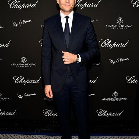 L’Acteur principal de la série SUITS, Gabriel Match, en BOSS à la Foire internationale d’art contemporain  du Art Basel à Miami Beach.