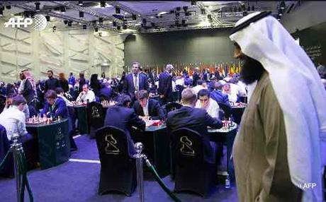 L'Arabie Saoudite a rejeté les décisions d'imams religieux condamnant la pratique du jeu d'échecs en organisant un tournoi international richement doté (2M$). En revanche l'image du royaume reste noircie par le refus d'accorder des visas aux joueurs israéliens - Photo © AFP