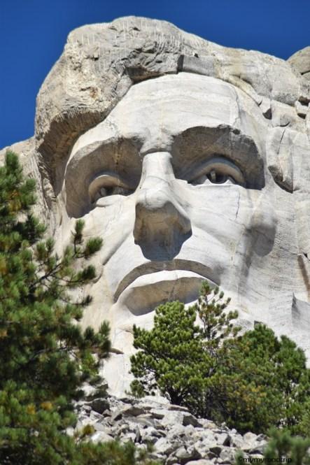 Le célèbre Mont Rushmore symbole de la grandeur américaine