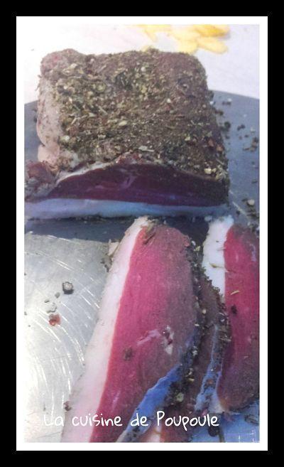 Magret de canard séché à la vanille et poivre de Jackie